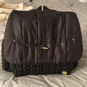 HAPP Brand black backpack baby diaper bag